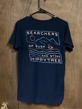 Hippy Tree Short Sleeve Shirt Small
